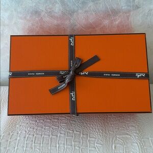 Hermes Chypre sandals box, sneakers, loafer storage sandals  shoes box. New